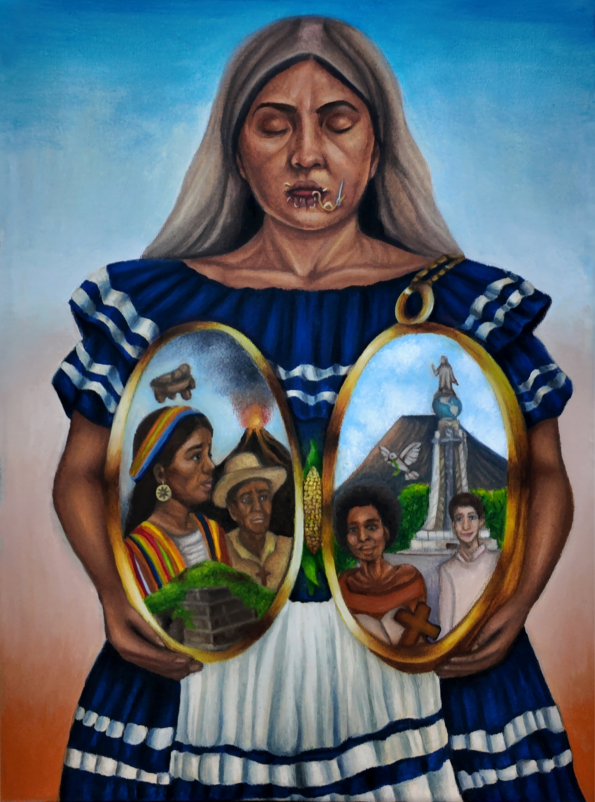El Relicario de la memoria y la voz - Violeta Michelle Cortez Surio