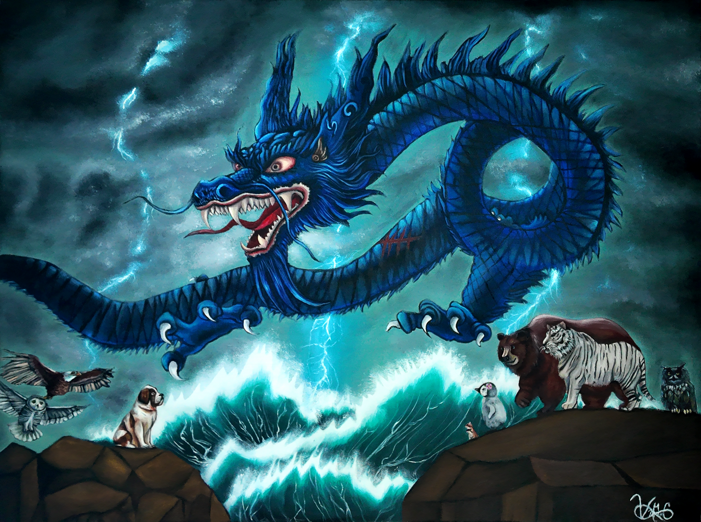 El juicio del dragón azul - Violeta Michelle Cortez Surio